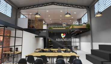 Obras do Centro de Inovação Social da Abadeus estão em fase de conclusão