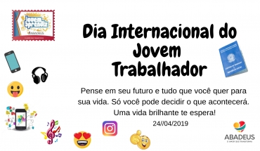 Dia Internacional do Jovem Trabalhador 