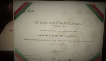 Lançamento Selo Solidário ABADEUS