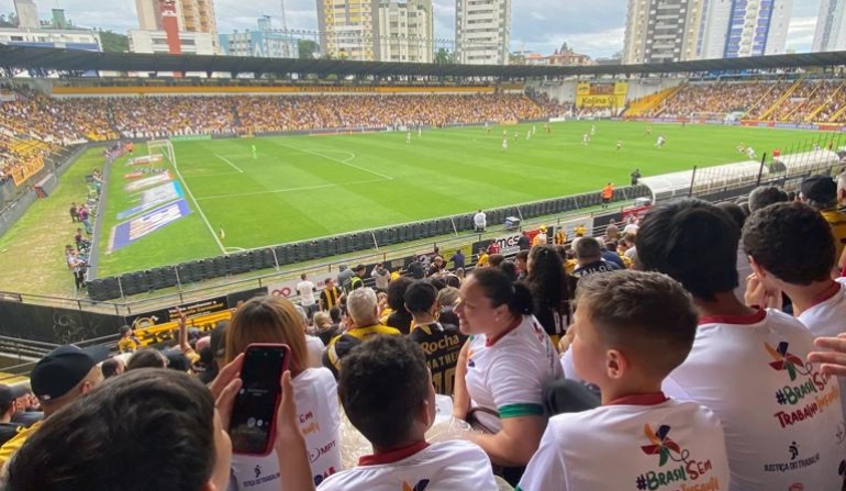 Justiça do Trabalho e Criciúma entram em campo contra o trabalho infantil