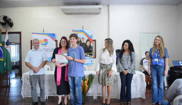 Formatura do Projeto Jovens Talentos Empreendedores no Município de Urussanga 