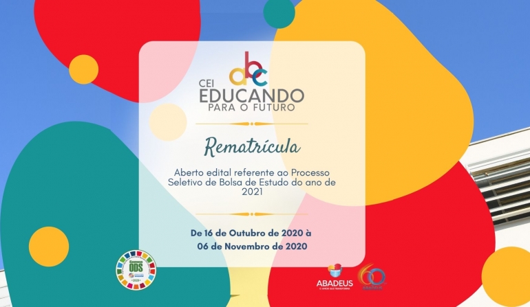 Edital de Rematrícula do CEI Educando para o Futuro 2021