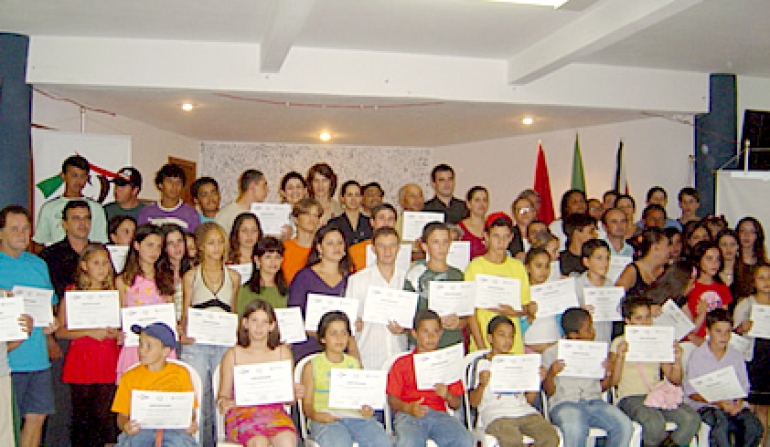 Formatura Projeto geração.com Fontana