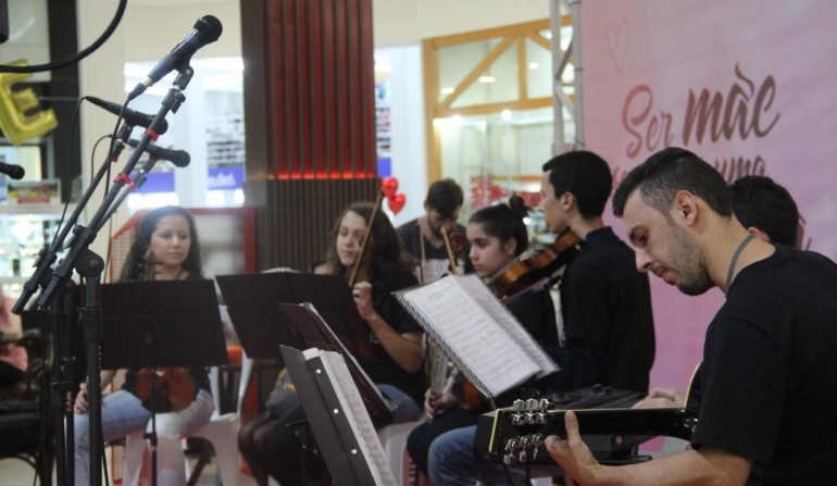 Apresentação Sinfonia de Talentos - Criciúma Shopping