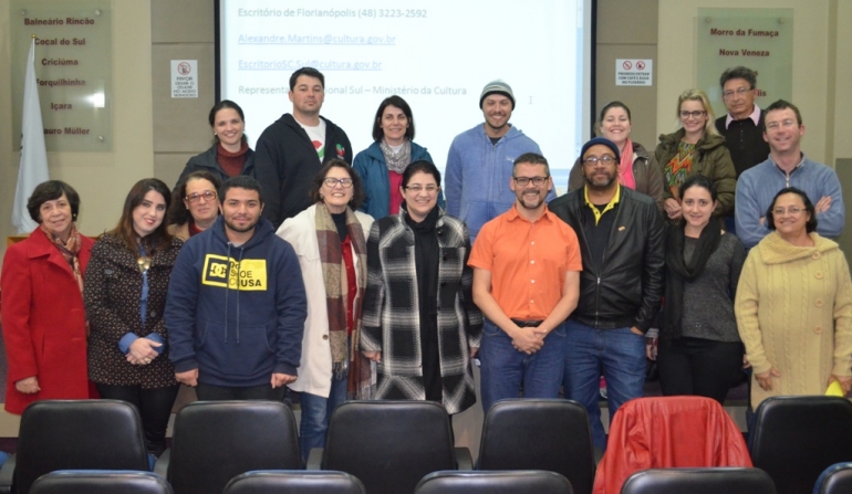Ministério da Cultura realiza oficina na AMREC